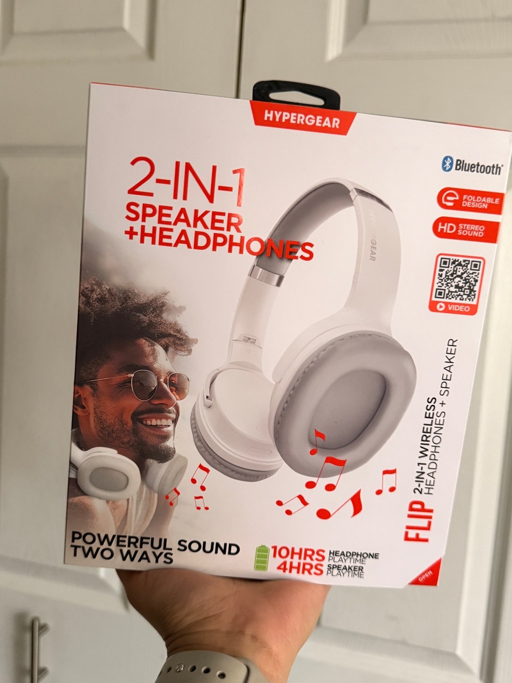 Source Unknown White On-Ear 2-in-1 Headphones with Speaker